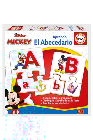 Puzzles J'apprends L'alphabet Mickey et Dingo Disney - 4 à 5 ans