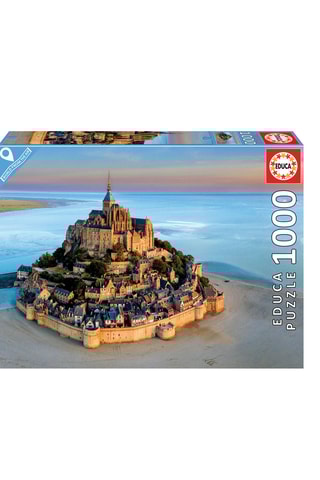 Puzzle Mont-Saint-Michel vu du ciel - 1000 pièces