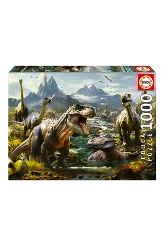 Puzzle Dinosures féroces - 1000 pièces