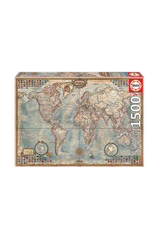 Puzzle carte politique - 1500 pièces