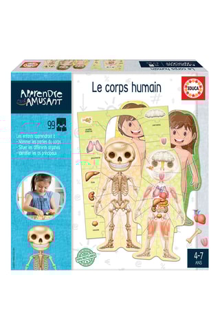 Puzzle Le Corps Humain - 99 pièces - Dès 4 ans