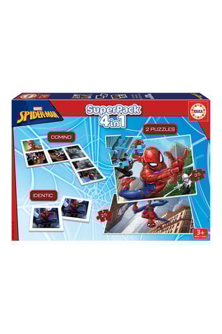 Superpack 4-en-1 Spiderman Avengers Marvel – Dès 3 ans