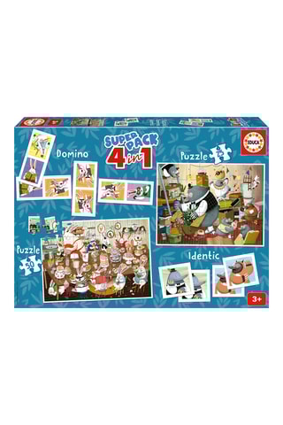 Super pack 4-en-1 Contes de la forêt - Dès 3 ans