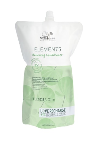 Recharge Après-shampoing régénérant Elements Wella sans sulfate - tous types de cheveux - 1 l