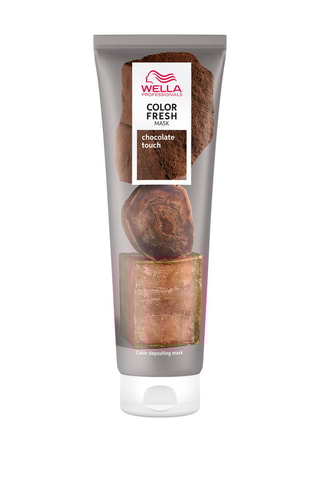 Masque capillaire coloration temporaire Color Fresh Touch Wella - Chocolate - Tout type de cheveu - 150 ml 