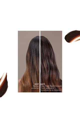 Masque capillaire coloration temporaire Color Fresh Touch Wella - Chocolate - Tout type de cheveu - 150 ml 