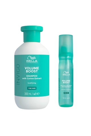 	Shampoing et spray épaississant Invigo Volume Boost - Cheveux fins - 300 et 150 ml