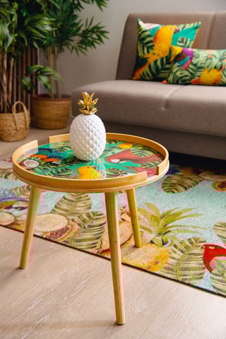 Vloerkleed Havana Blauw en Groen - 160 x 100 cm