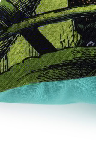 Coussin Boboli - Vert - 45 x 45 cm