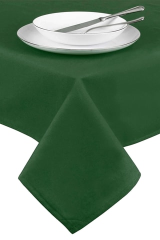 Nappe rectangulaire Panama - Vert - 140 x 180 cm