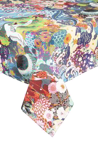 Nappe rectangulaire Kimono - Multicolore