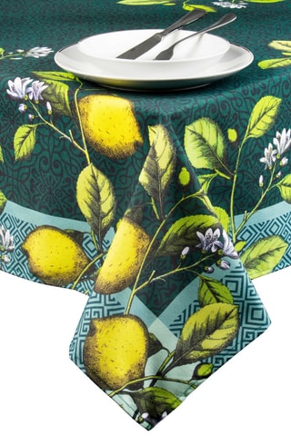 Nappe rectangulaire Boboli - Vert - 240 x 140 cm