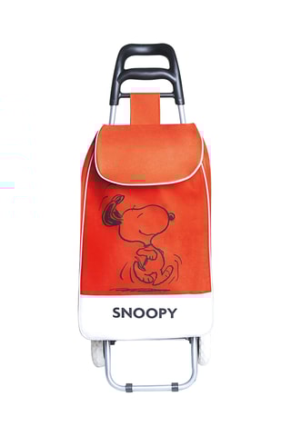 Chariot de courses Snoopy et les Peanuts - Rouge