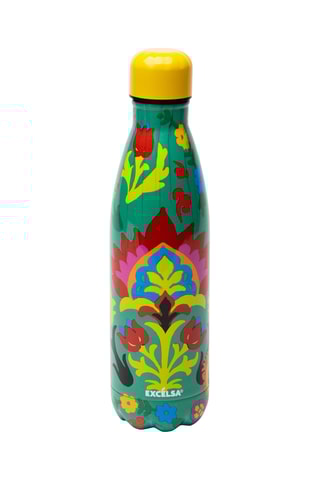 Bouteille isotherme New Dehli - Vert et rouge - 50 cl