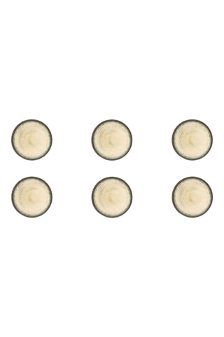 6 assiettes à dessert en céramique Zeus - 20 cm