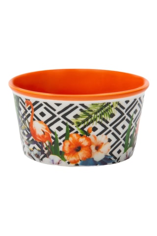 6 bols en porcelaine Tropical - 8,7 cm