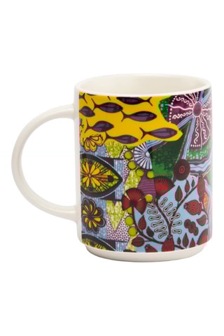 4 mugs en porcelaine Afrika - 30 cl