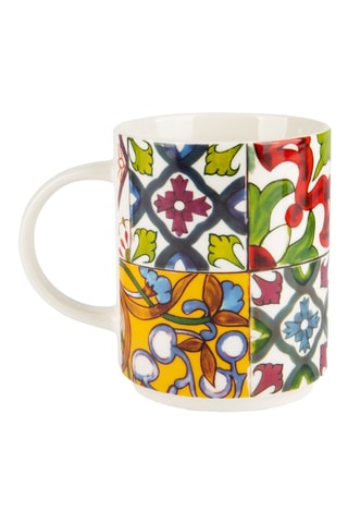4 mugs en Bone China Lisbona - 30 cl