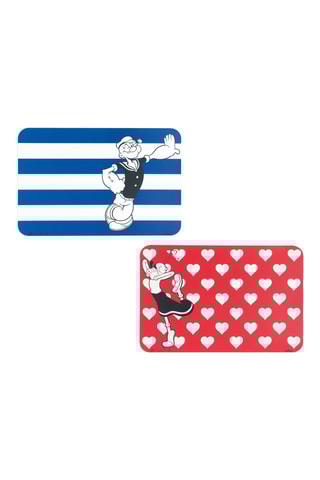 2 sets de table Popeye et Olivia - 43 x 29 cm 