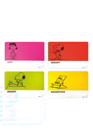 4 sets de table Snoopy - 43 x 28 x 0,5 cm