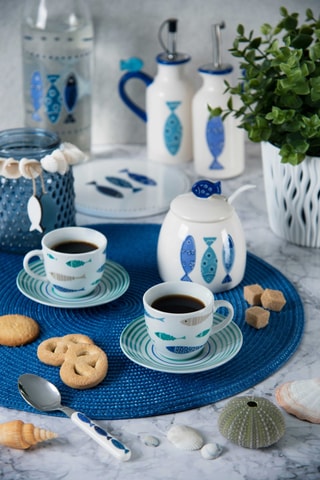 6 sets de table ronds Azz - 36 cm