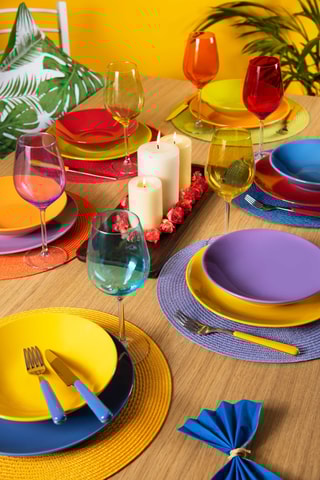 6 sets de table ronds Azz - 36 cm