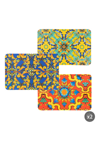 6 sets de table Trinacria - 43 x 28,5 cm