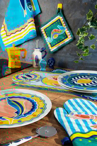 6 sets de table Corail – 43,5 x 29 cm