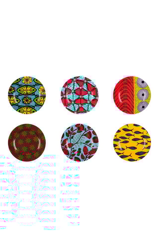 6 dessous de plat Afrika - 33 cm