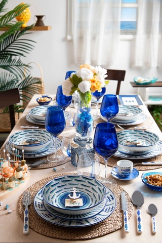6 sets de table Green - 38 cm