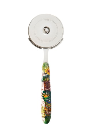 Roulette à pizza en acier inoxydable Tiki - 19 cm