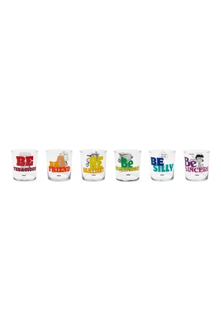 6 verres Snoopy et les Peanuts- 35 cl