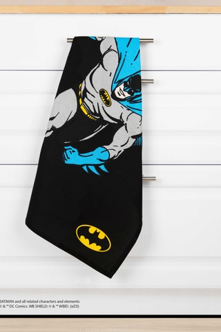 Torchon Batman La Ligue des Justiciers DC Comics - Noir