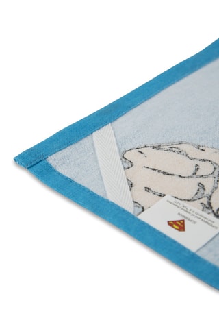Torchon Superman La Ligue des Justiciers DC Comics - Bleu