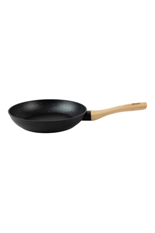 Batterie de cuisine en acier inoxydable Black Wood - 19 pièces