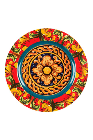 6 assiettes de présentation Trinacria - 33 cm
