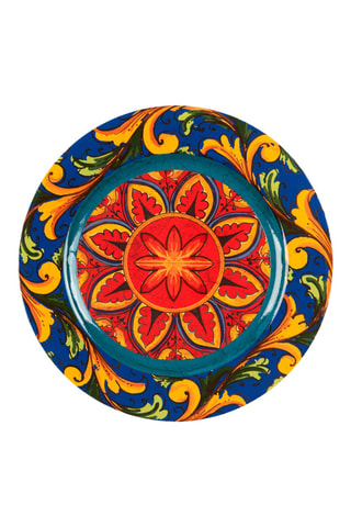 6 assiettes de présentation Trinacria - 33 cm