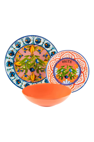 Service en porcelaine Bari Vecchia - 18 pièces