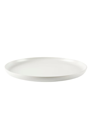 6 assiettes plates en céramique Nordic - 27 cm