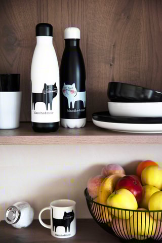 6 assiettes plates en céramique Nordic - 27 cm