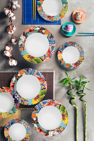 Servce en porcelaine Nippon - 18 pièces