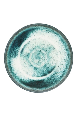 6 assiettes plates en céramique Atena - 27 x 27 x 3 cm