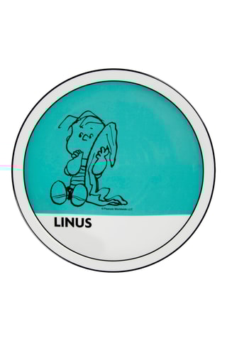 4 assiettes à pizza en porcelaine Snoopy et les Peanuts - 30,5 cm