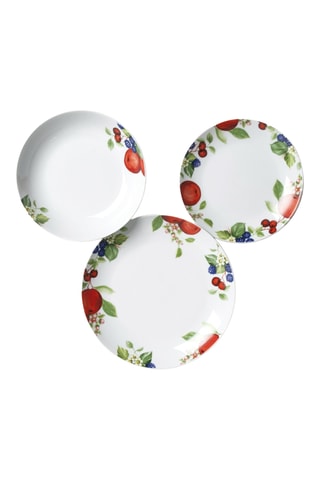 Service Apple en porcelaine  -  18 pièces