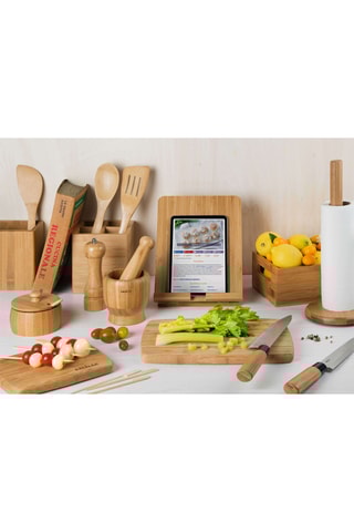 Support tablette en bambou - Naturel