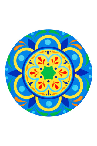 Dessous de plat Puebla en céramique - 16 x 16 cm