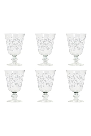 6 verres à pied Domus - 28 cl