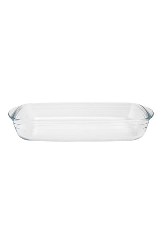 Plat à four en verre borosilicate - 35 x 22 cm