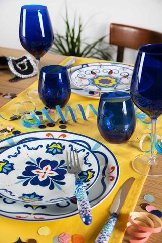 6 verres  Cobalto - 39 cl