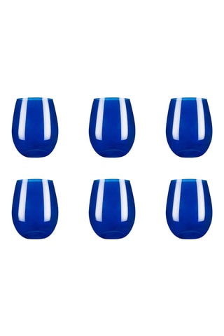 6 verres  Cobalto - 39 cl
